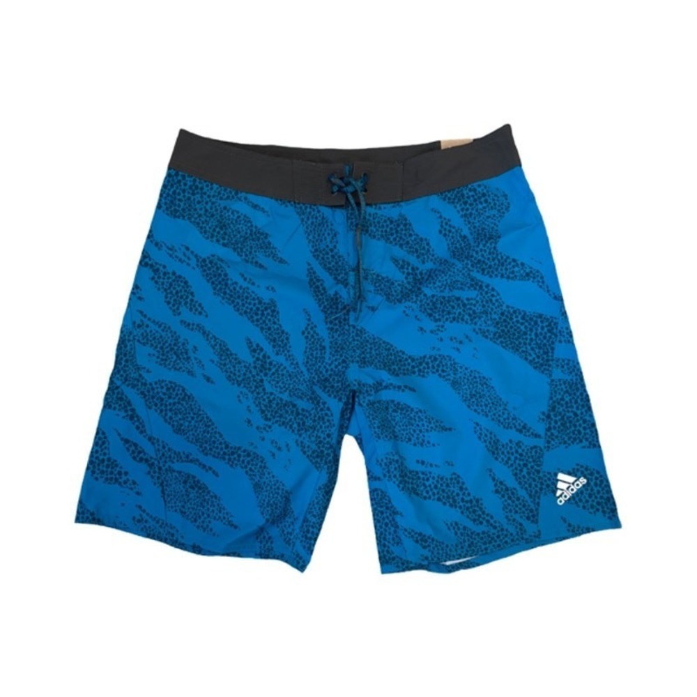 adidas Men's PRIMEBLUE 19" Swim Shorts, Sharp Blue sz 28